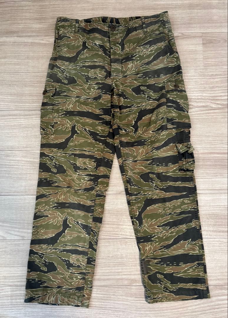 タイガーストライプ迷彩パンツ　ベトナム戦争