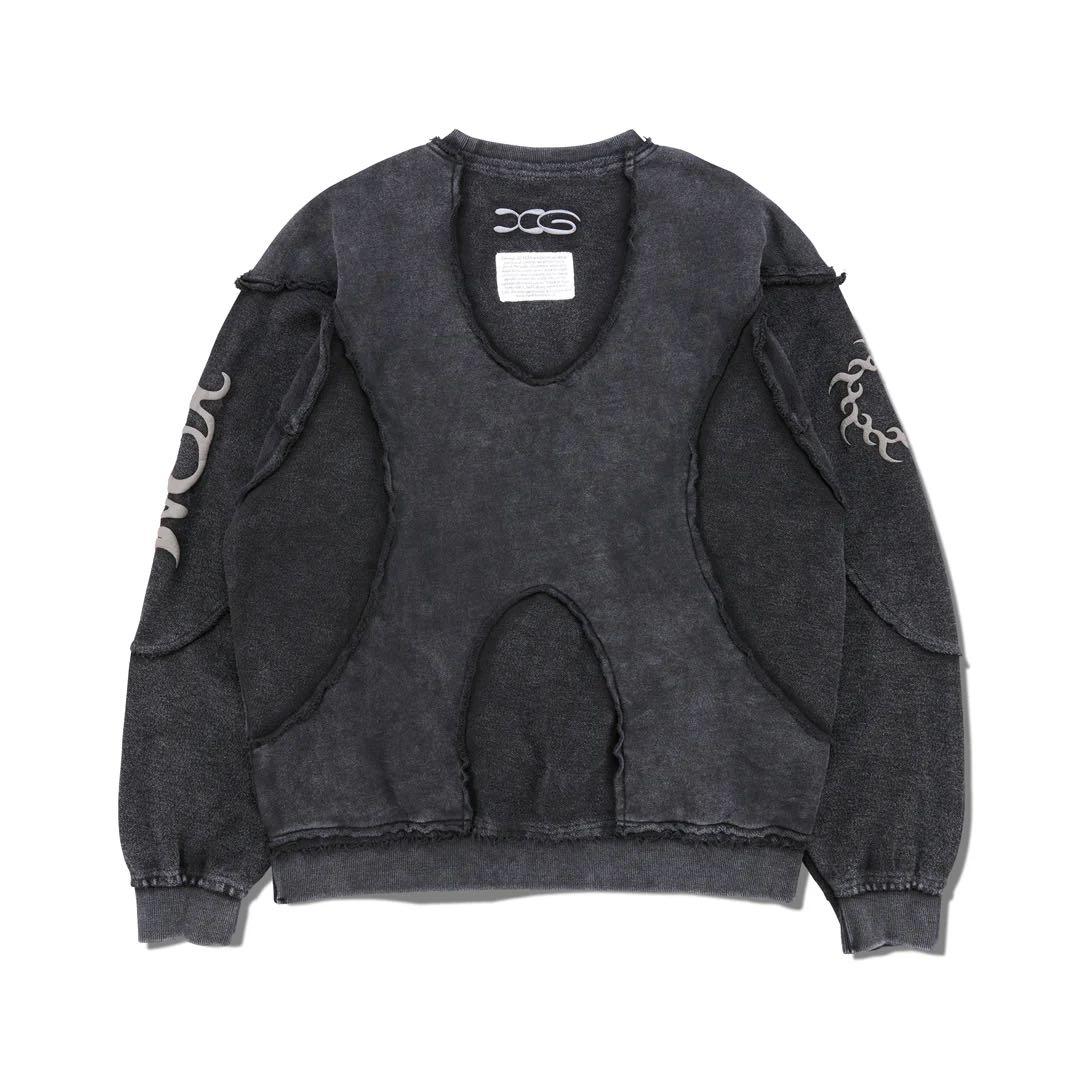 ミュージシャン XG Chemical Wash Docking Sweat (S)