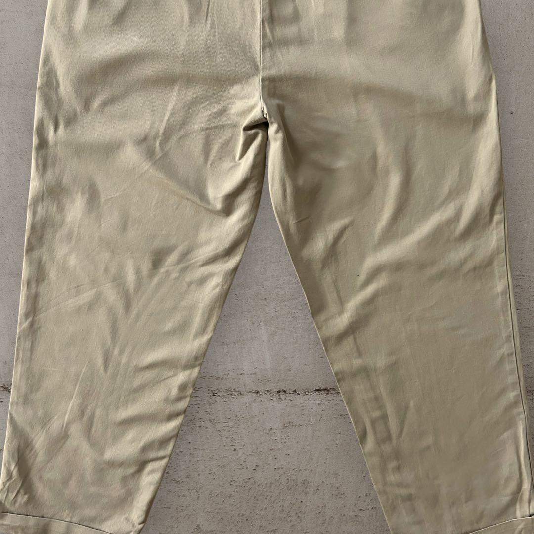 PoloRalphLaurenANDREW90sポロチノ2タックベージュW32