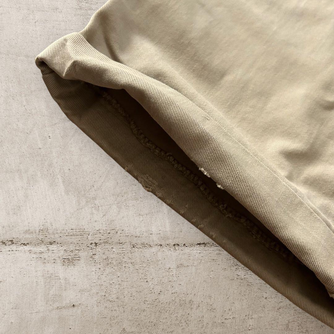 PoloRalphLaurenANDREW90sポロチノ2タックベージュW32