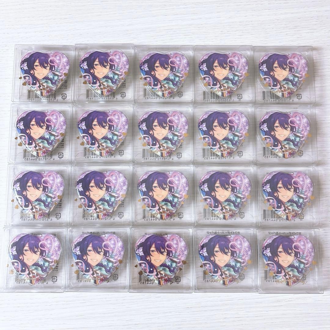 あんスタ 神崎颯馬 ホワイトデーハート缶バッジ 20点
