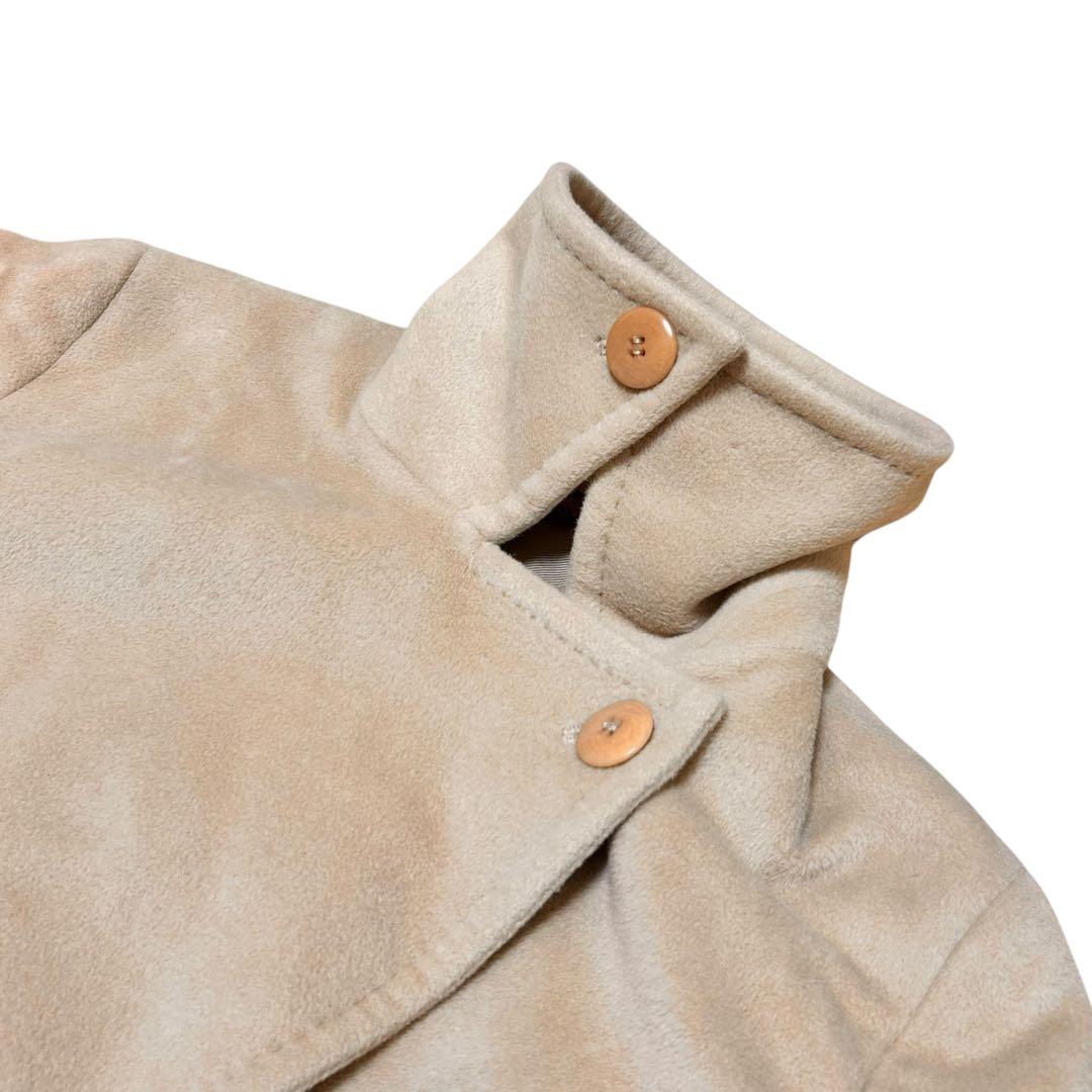 マックスマーラステュディオ ミドル丈コート アンゴラ ウール【L】ベージュ
