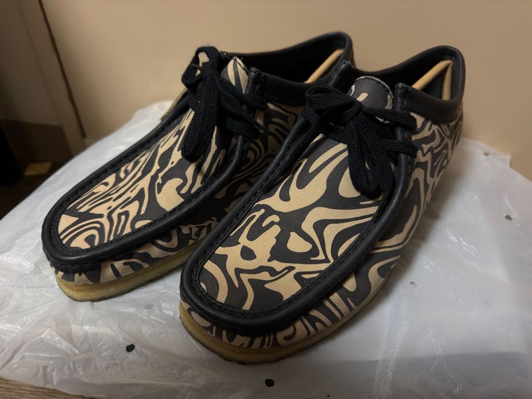 CLARKS WALLABEE Wu Tang Clan ネイビーウータンクラン