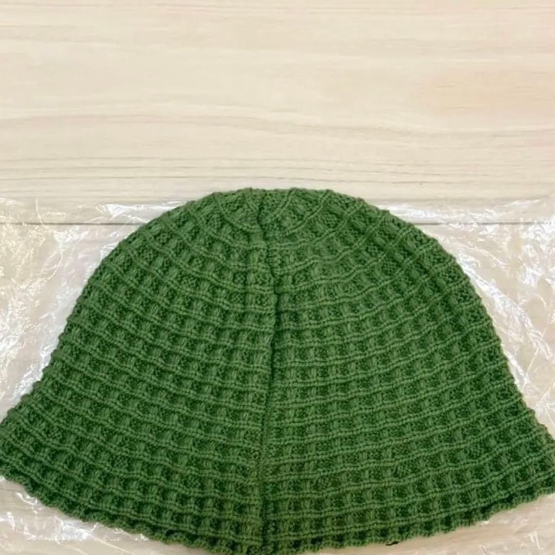 STUSSY WAFFLE KNIT バケット ハット　ニット帽