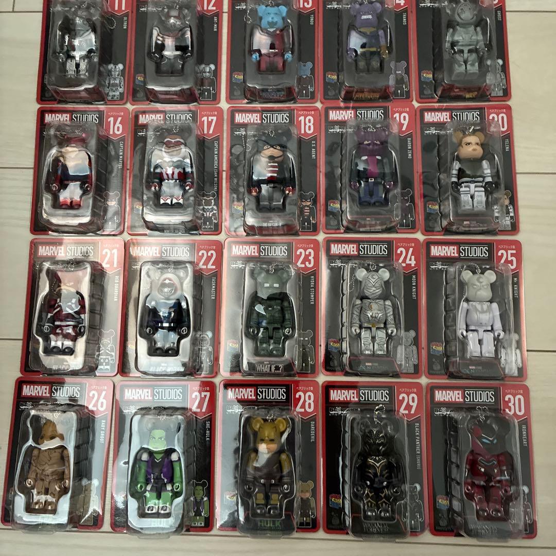 BE@RBRICK 新品　コンプリートセット　MARVELシリーズ