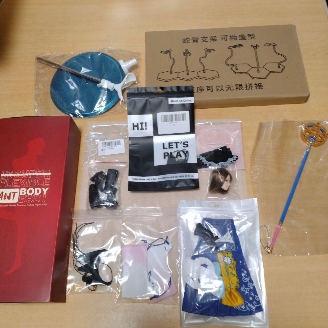 ファイナルファンタジー . ユウナ1／6フィギュア、セット　(パーツは全て新品)