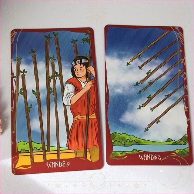 【タロットカード】限定１個✨レア品！可愛い手描きアートワークのタロット