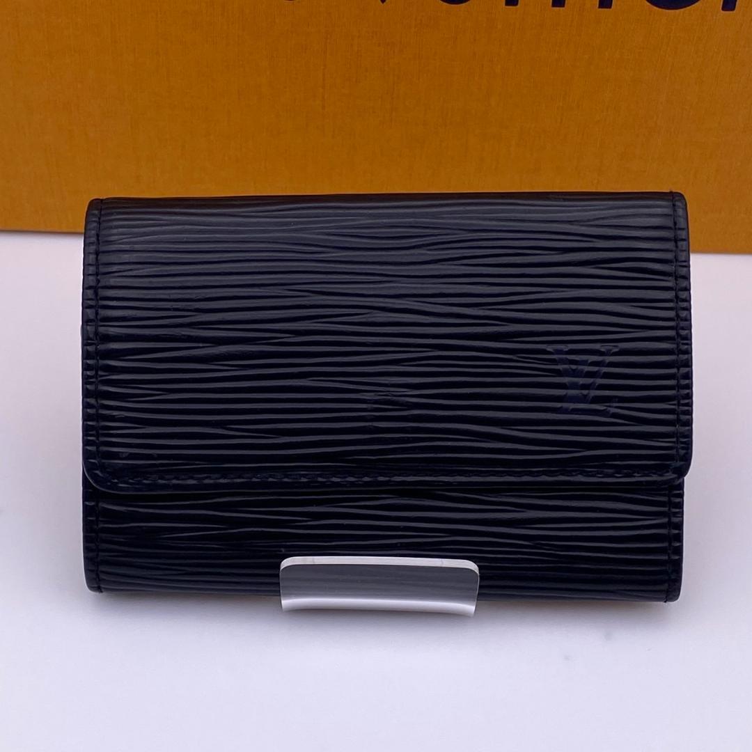 ルイヴィトン　エピ　ミュルティクレ6　キーケース　ブラック　ノワール