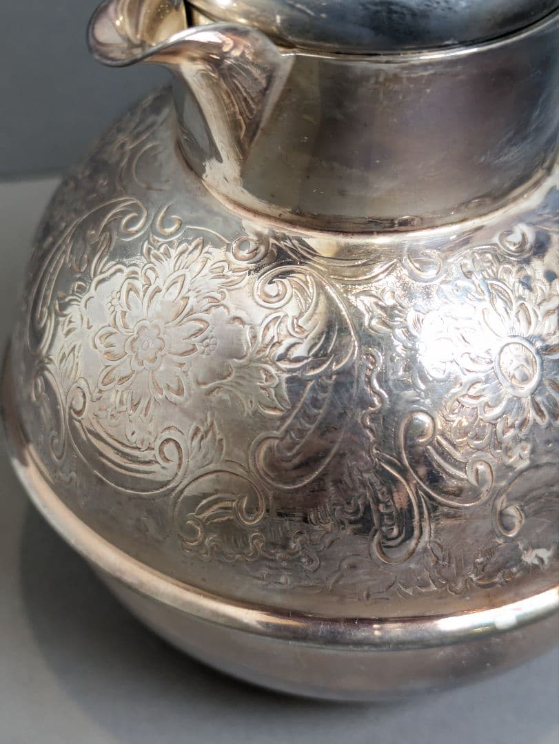 英国 ヴィンテージ シルバープレート製 ジャージージャグ ジャージー