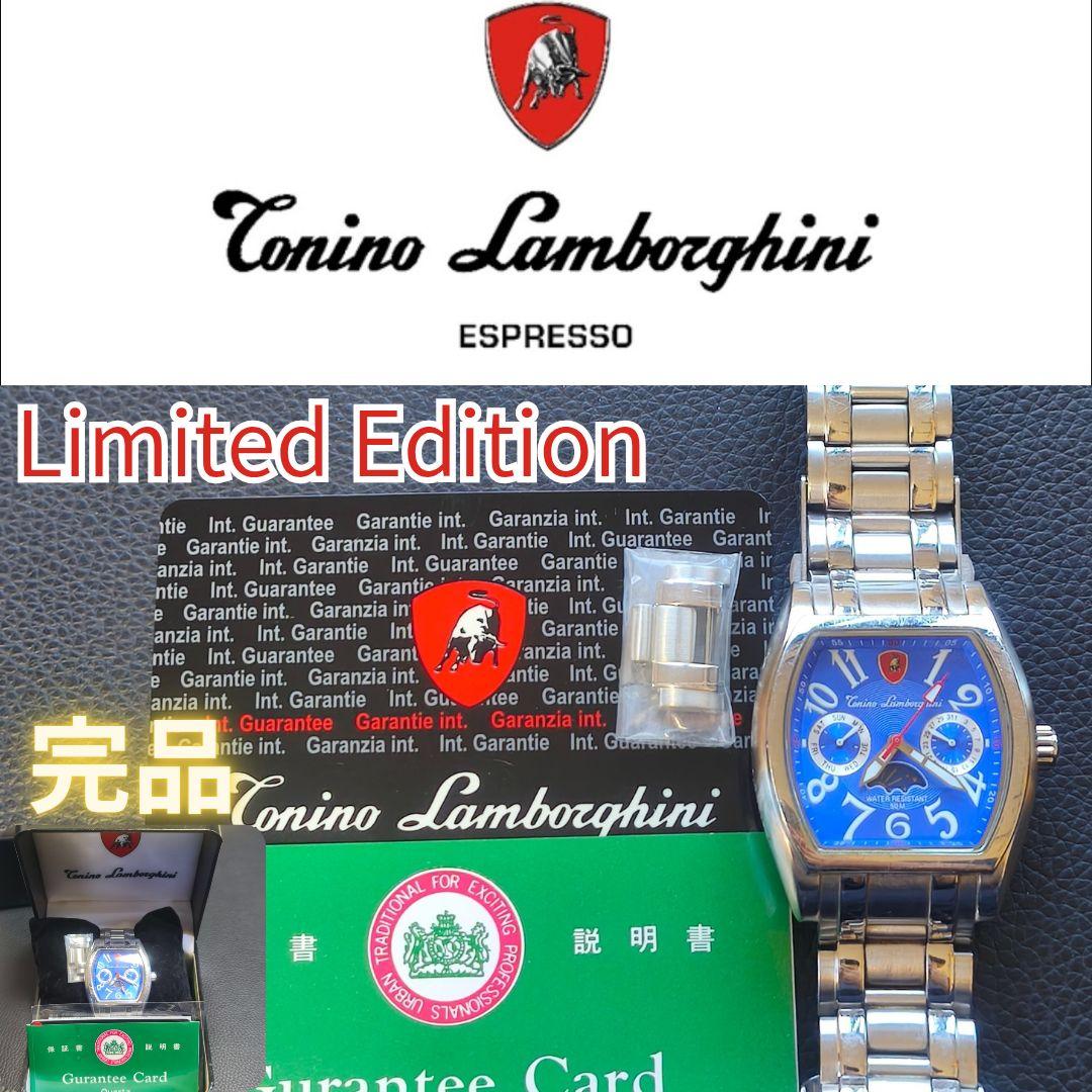 【限定品・完品】トニーノ・ランボルギーニ 腕時計 サン＆ムーン デイデイト 稼働