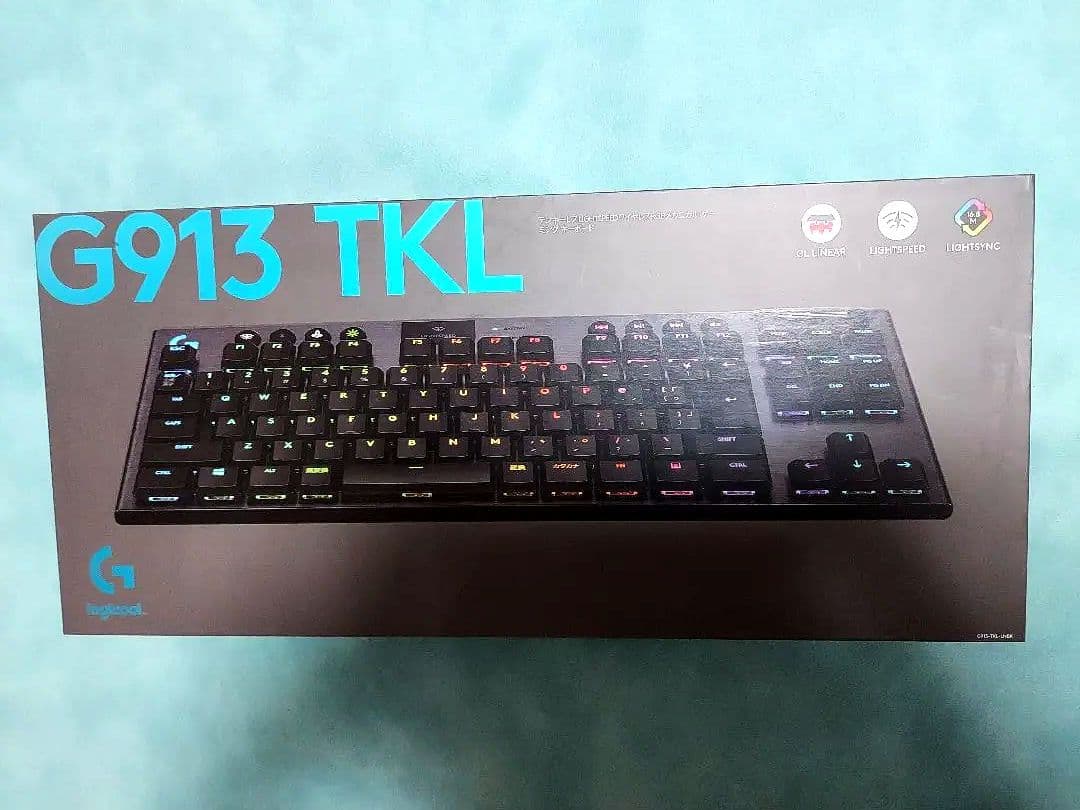 新品・先日購入したばかり　ロジクール　ゲーミングキーボードG913TKLLNBK