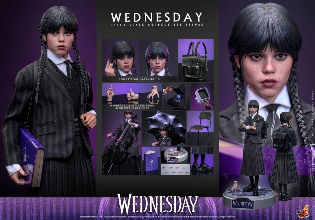 ホットトイズ 1/6ウェンズデー（未開封）