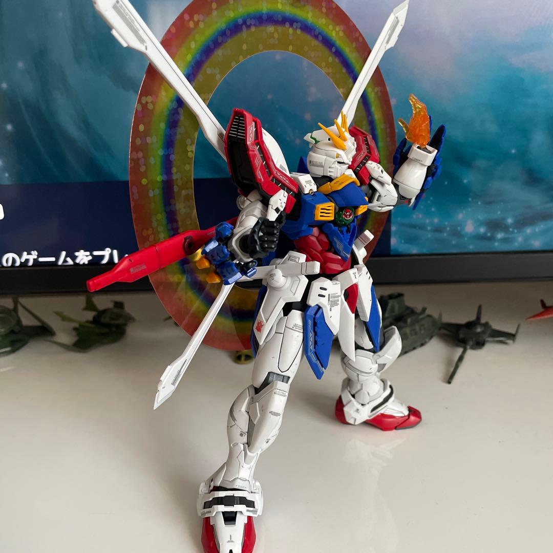 ゴッドガンダム ハイレゾリューションモデル　ガンプラ　完成品　ジャンク