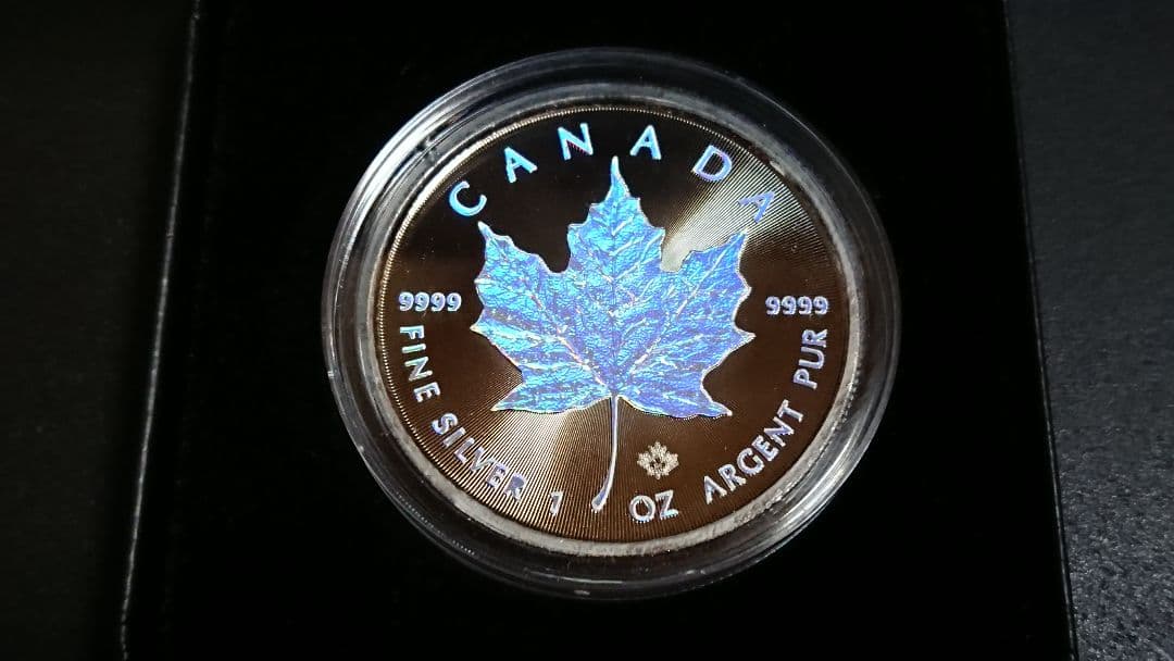 浩*一様 メイプルリーフ・ホログラム (シルバープルーフ) 500枚限定品