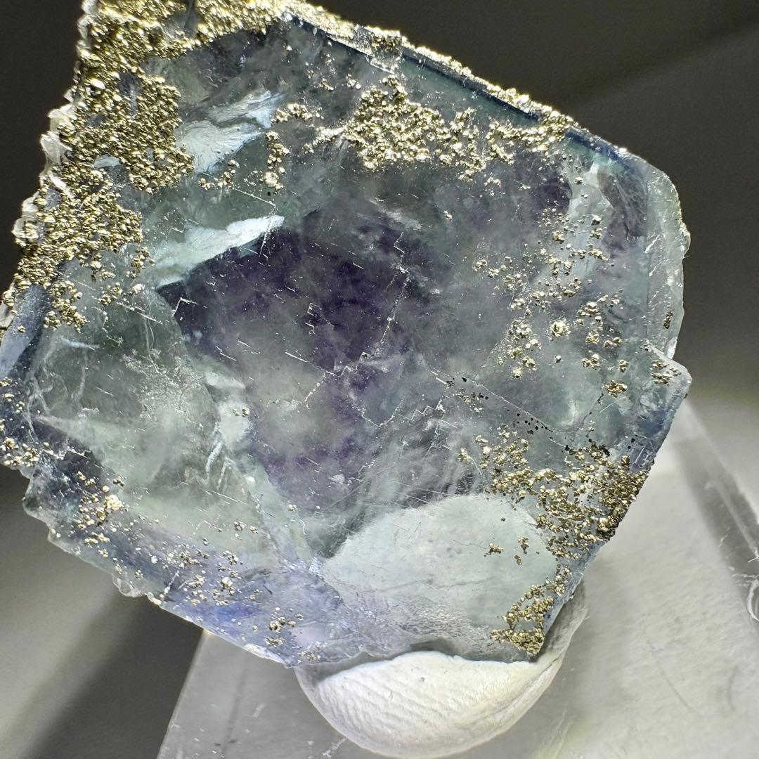 478 中国　ヤオガンシャン産　フローライト&パイライト