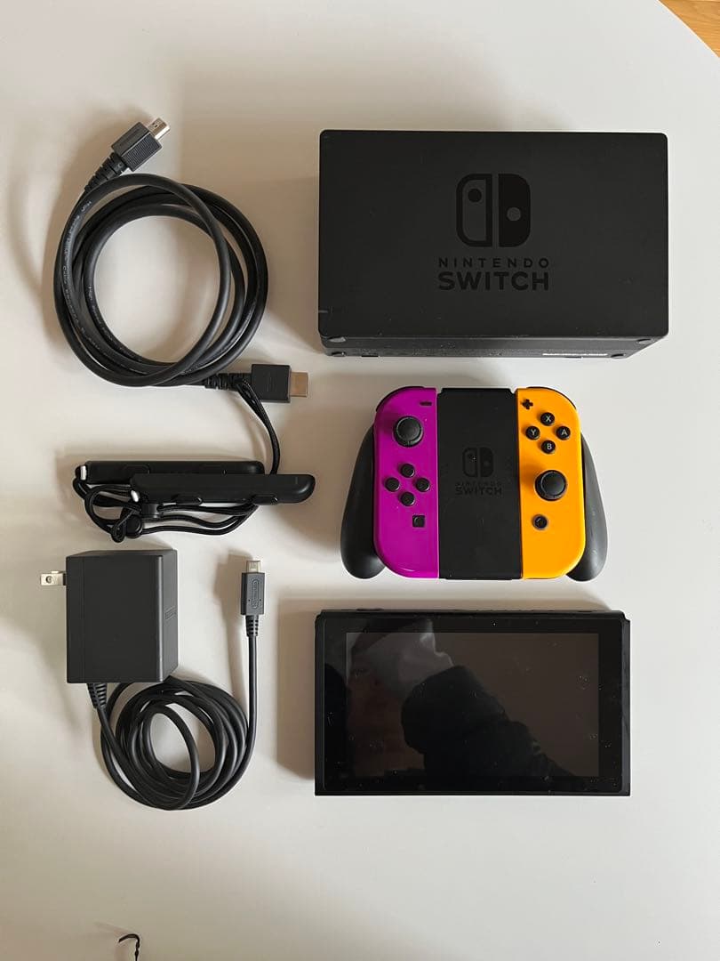 Nintendo Switch 本体 Joy-Con 紫/オレンジ