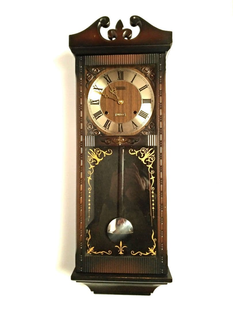 CITIZEN ゼンマイ式振り子時計