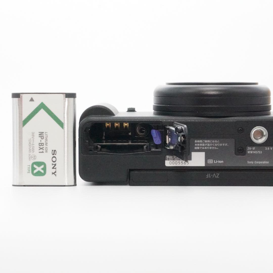 美品 SONY ソニー ZV-1F ブラック