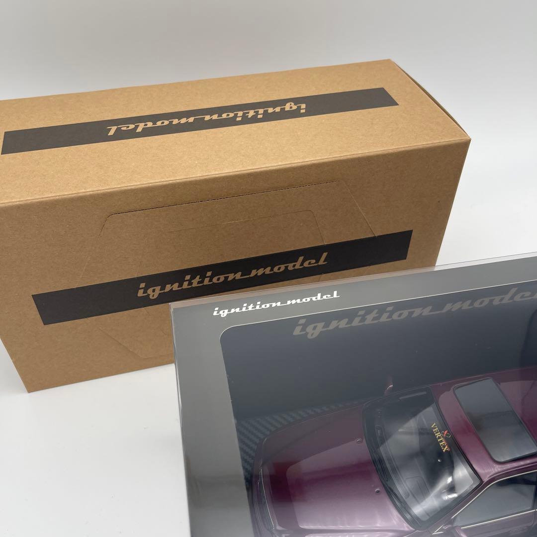 新品1/18 VERTEX JZX100 Chaser(パープルメタリック