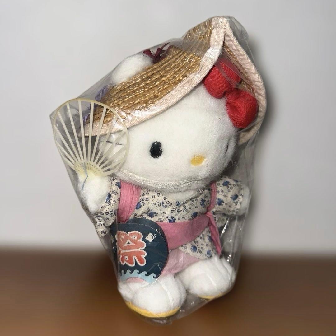 【貴重品】HELLO KITTY 青森限定　ねぶた祭り　ぬいぐるみ タグ付き