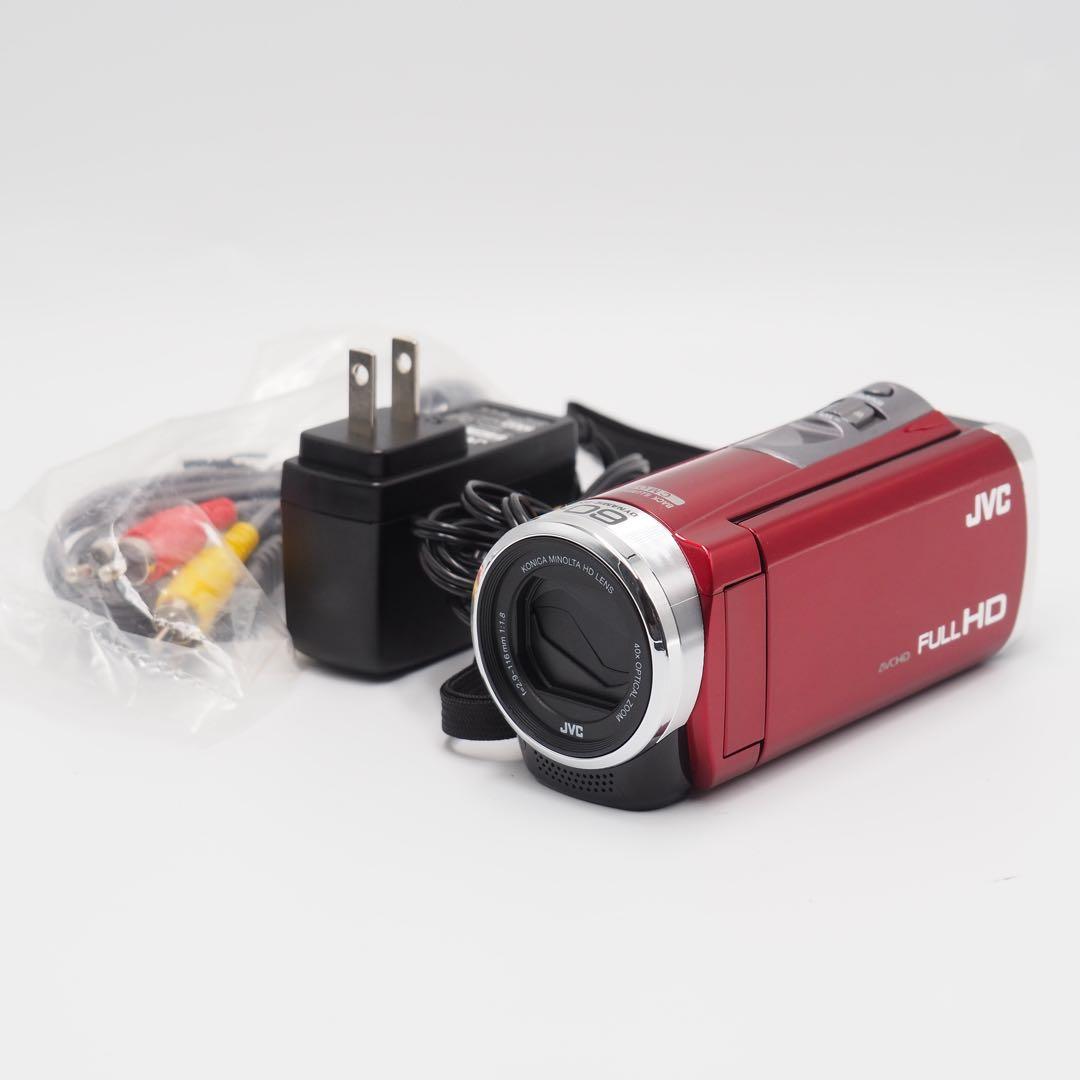 ビデオカメラ JVC Everio GZ-HM177 SDカード　バッテリ2個付