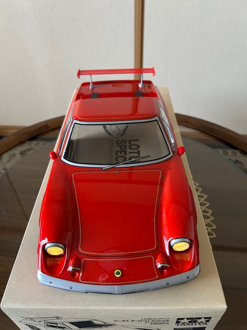 ロータスヨーロッパ　タミヤラジコンボディMシャーシ用