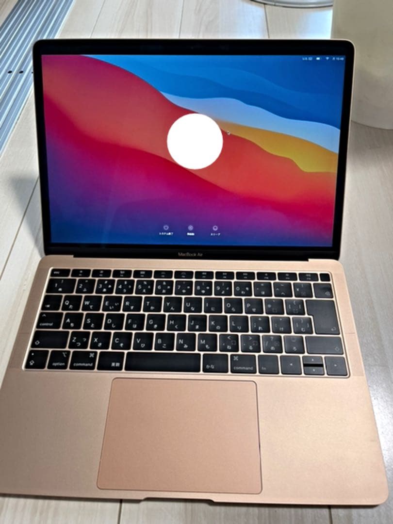 Apple MacBook Air ゴールド13インチ2018 カスタムあり