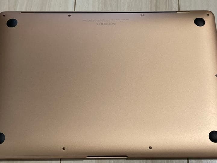 Apple MacBook Air ゴールド13インチ2018 カスタムあり
