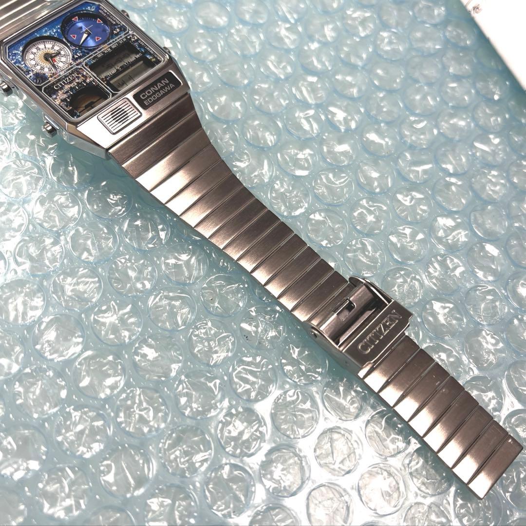 江戸川コナン　名探偵コナン グッズ CITIZEN コラボ ウォッチ　腕時計