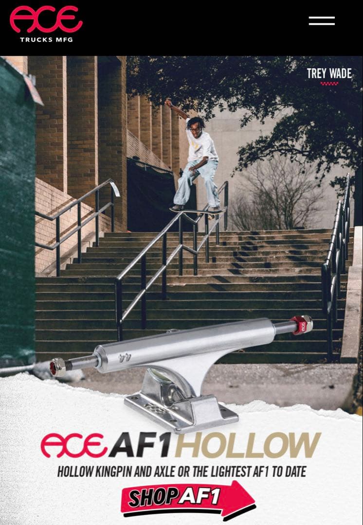 ACE エース ★ AF1 INVERTED HOLLOW