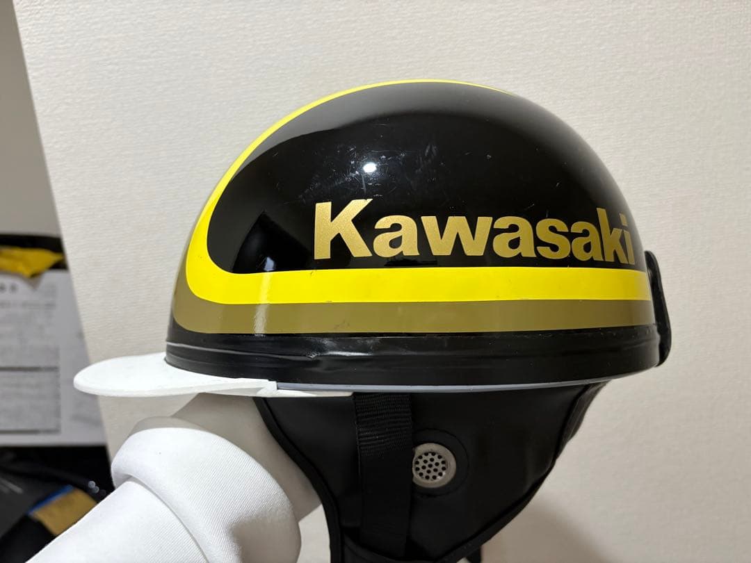 Kawasaki 半帽　ヘルメット Z400FX コルク　タイガー　FX