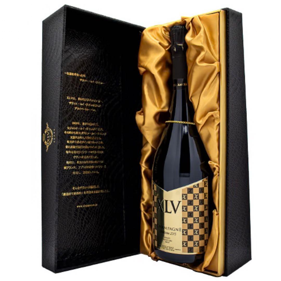 XLV シャンパン 2015年産 ブリュット　未開封