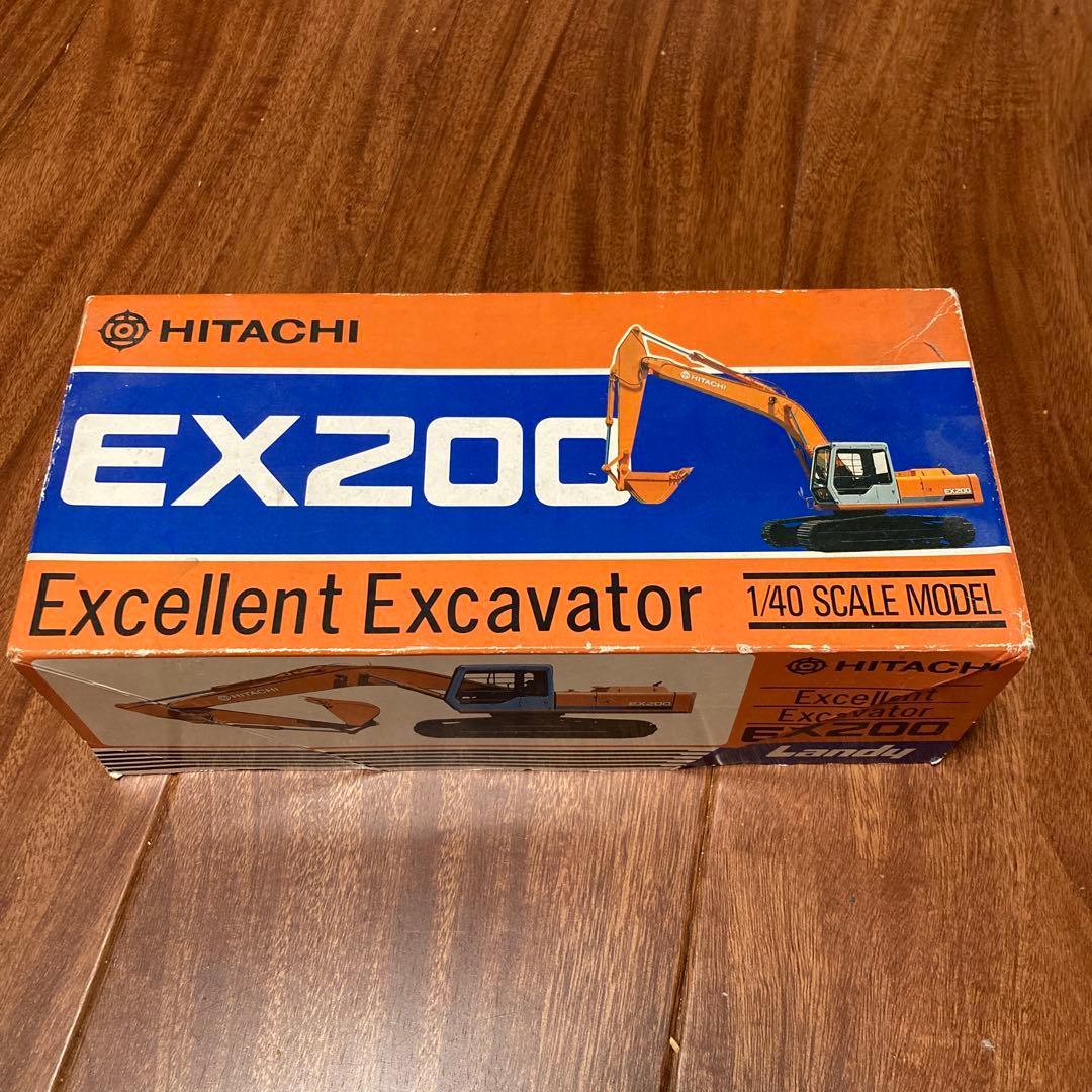 新品 HITACHI EX200 1/40 SCALE MODEL Landay