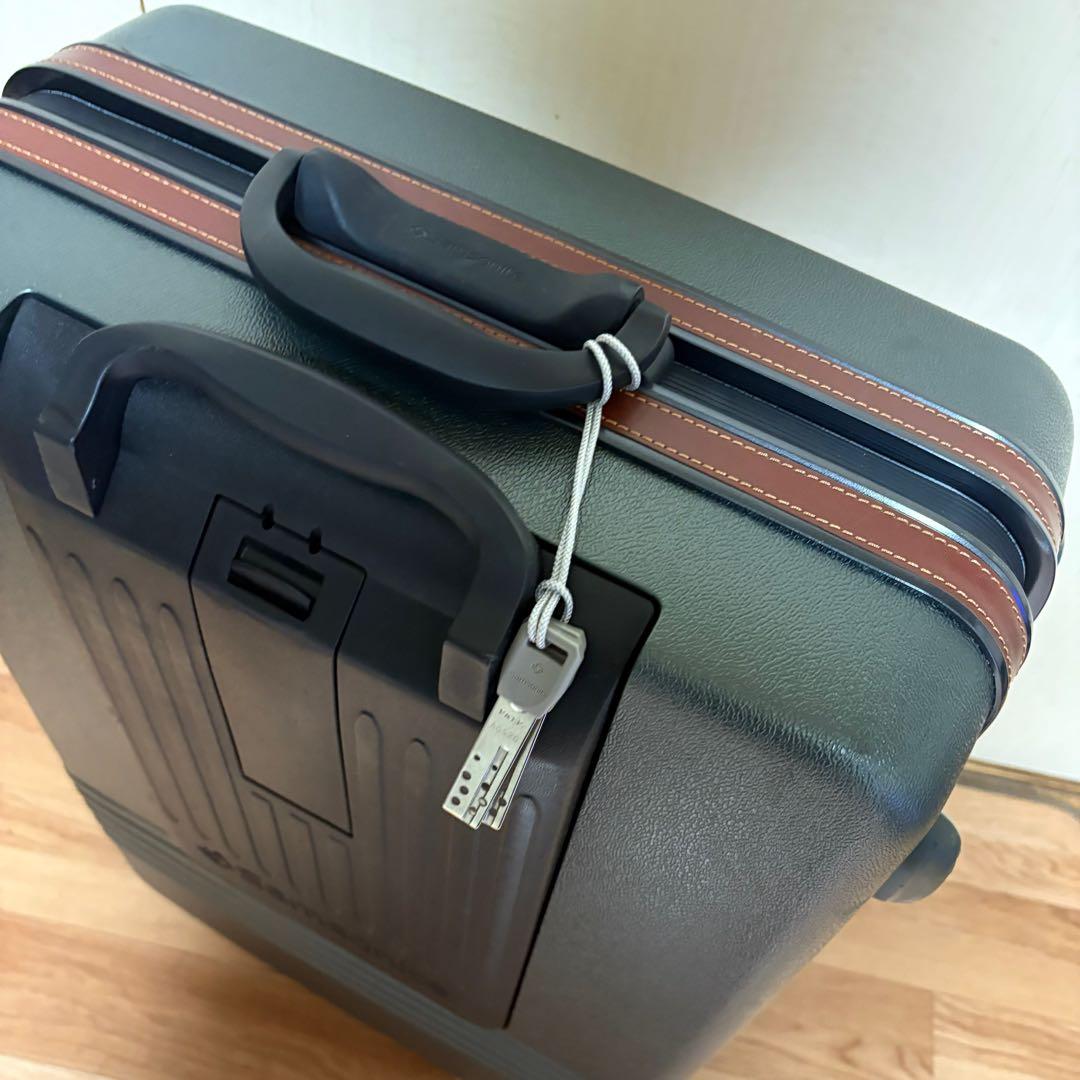 Samsonite オービター・カレント鍵2本 キャリーケース グリーン
