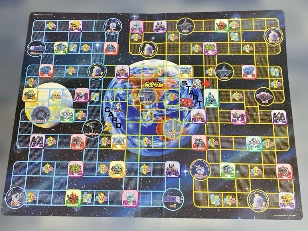 N2730 SDガンダムDX ボードゲーム　昭和レトロ　レア　ボードゲーム