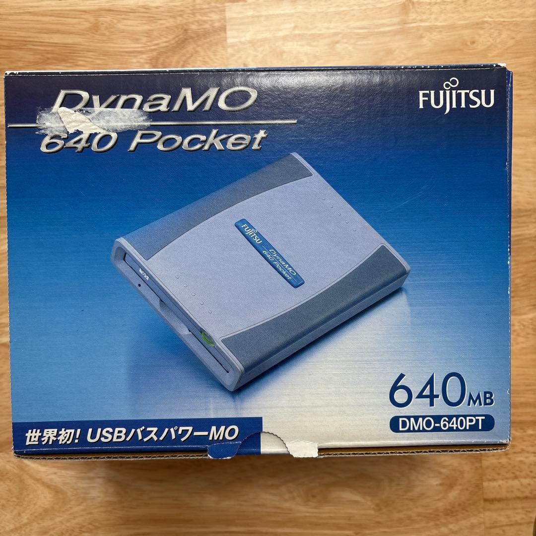 富士通 DynaMO 640 Pocket MOドライブ DMO-640PT