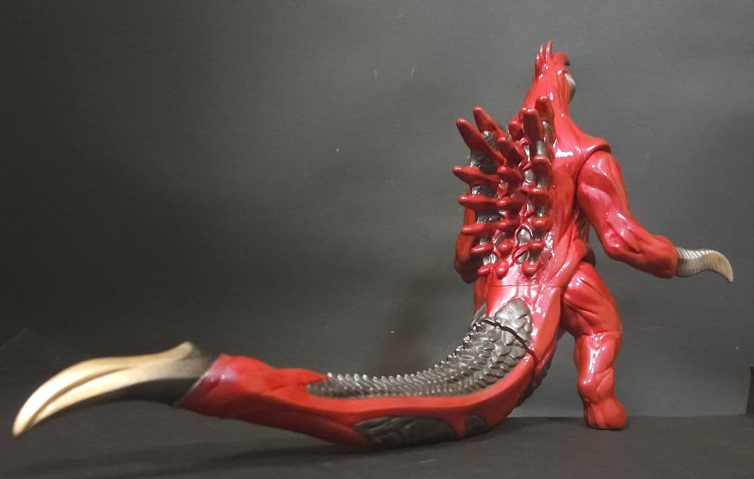 ゴジラ怪獣ソフビ　ガイガンレクス　リペイント完成品