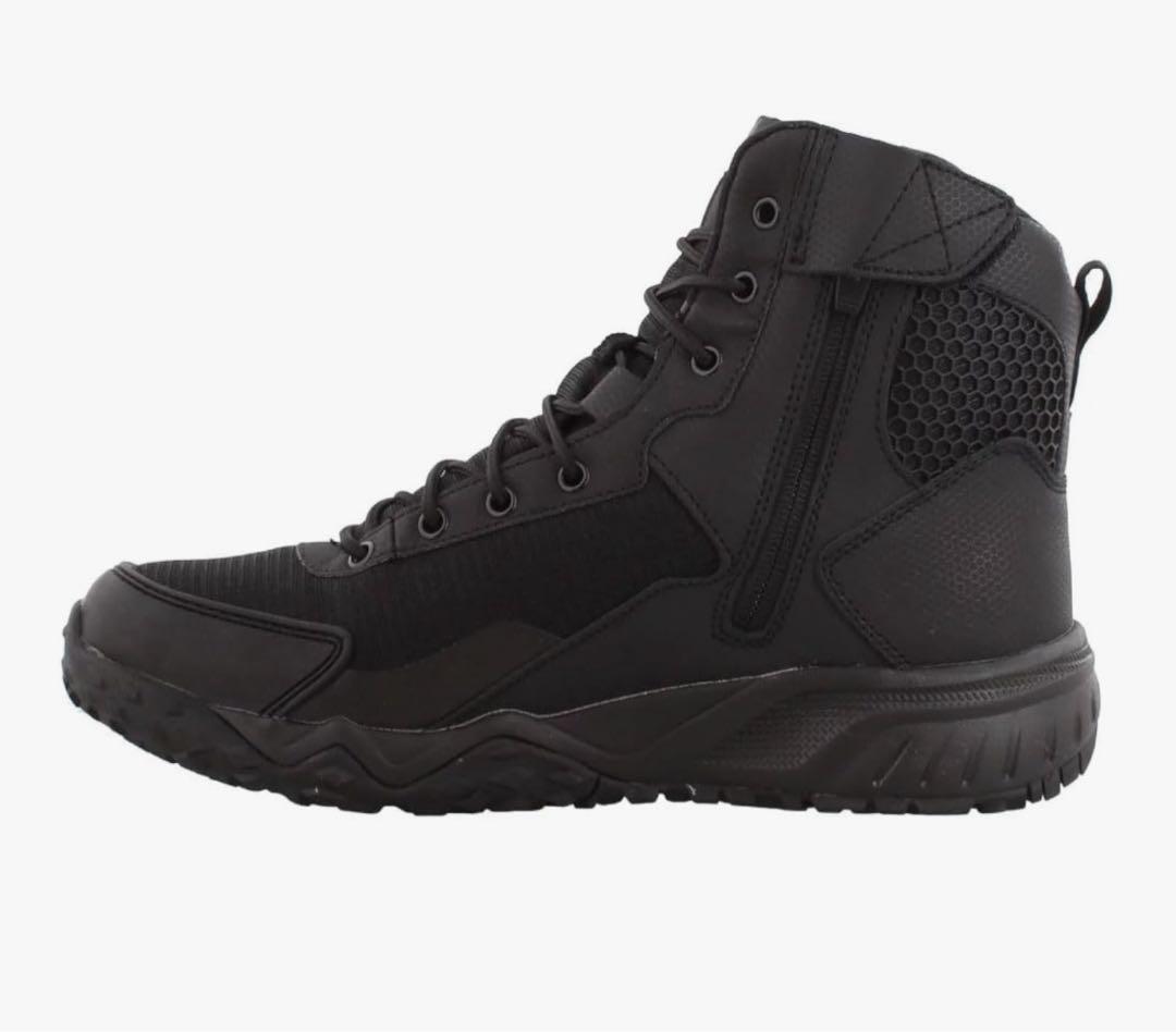 FILA ミニタリー タクティカル　ブーツ　サイドジップ　27.5cm