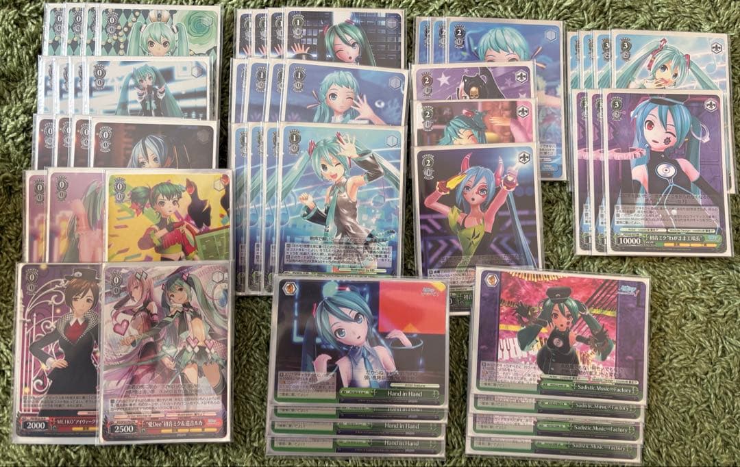 ヴァイスシュヴァルツ　初音ミクproject diva デッキ