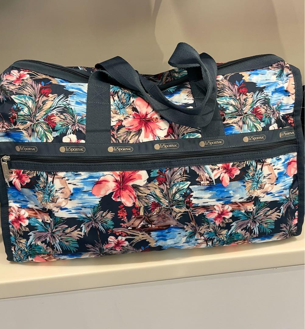 【ハワイ限定 新品】稀少レスポ　NEWボストンバッグ　ラージサイズ