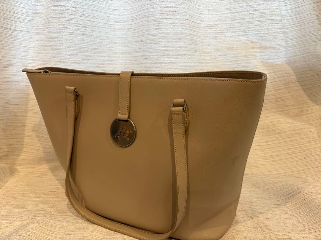 【姉妹ママさん専用】agnes b. アニエスベー バッグ ベージュ トートバッ