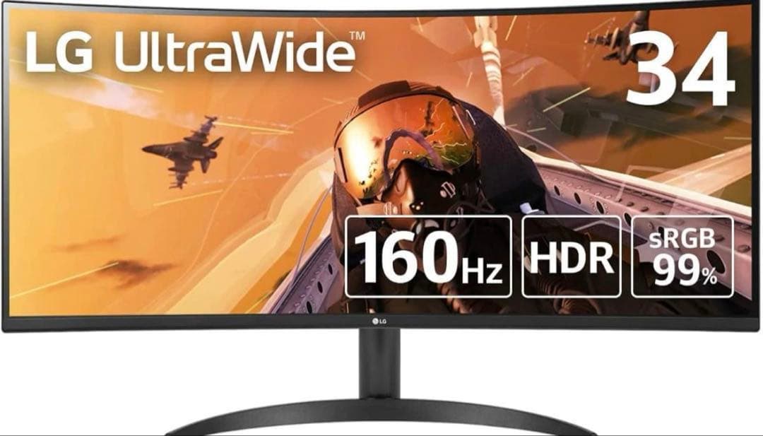 LG 34WP60C-B 34インチウルトラワイドモニター