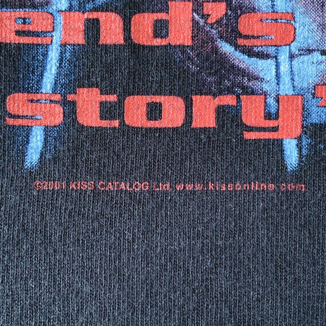 米国製 00s KISS Ｔシャツ THE FAREWELL TOUR 2001