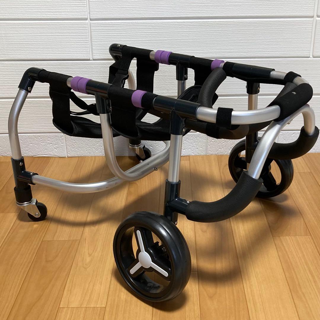 たぬきページ■中型犬用4輪　犬の車椅子　犬の歩行器　+オプション