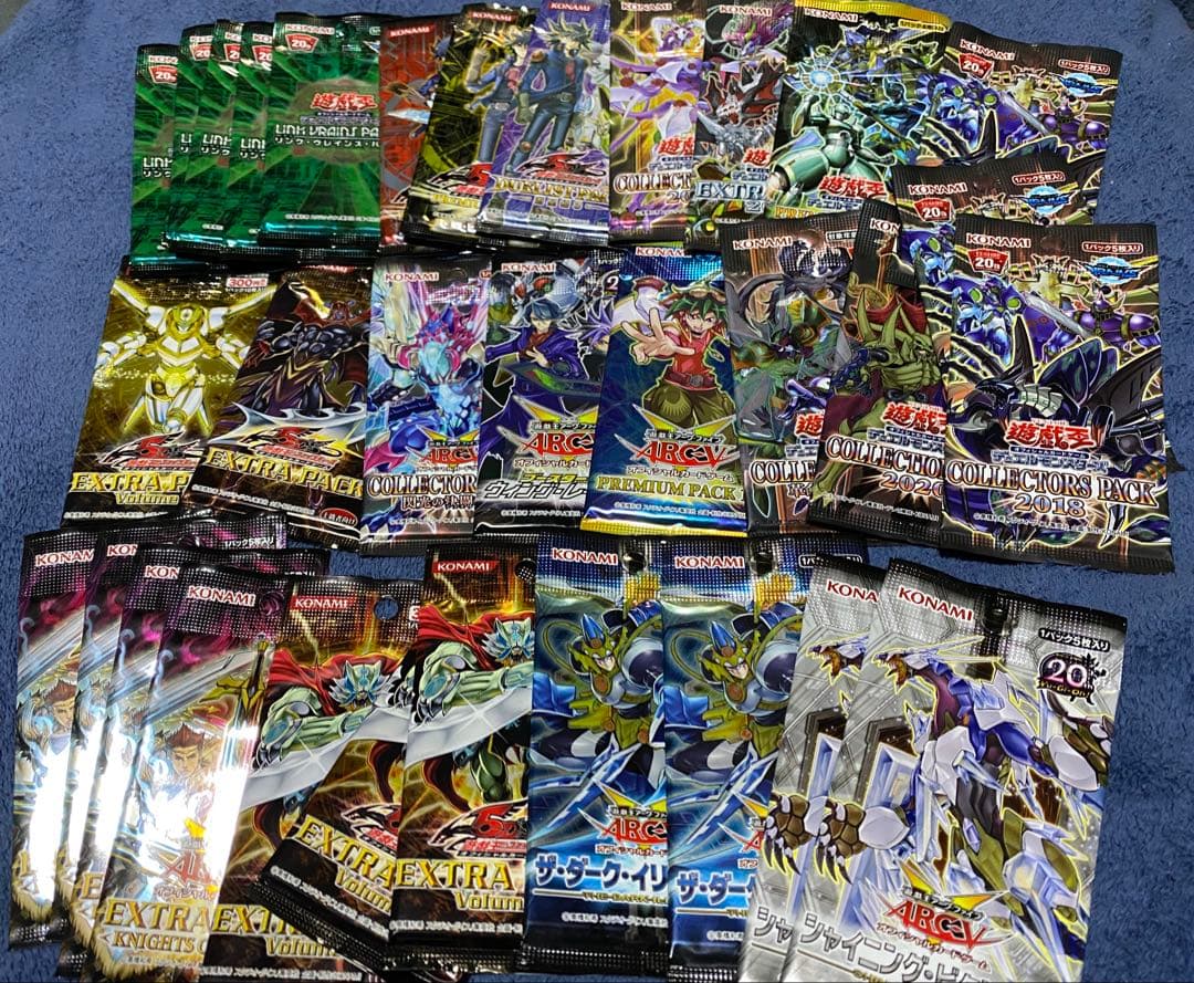 貴重！遊戯王 絶版パック！19種類33パックセット！