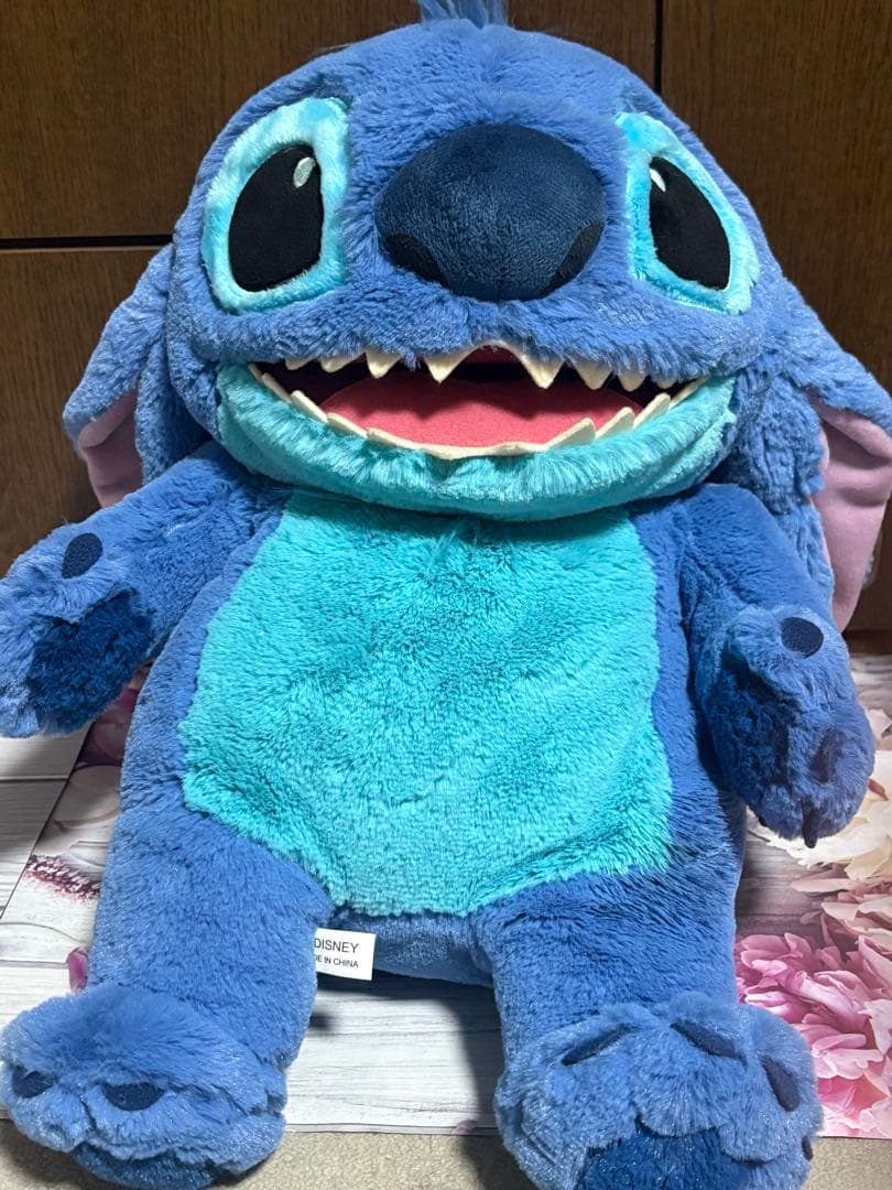 ディズニーストア限定 スティッチ パペットぬいぐるみ