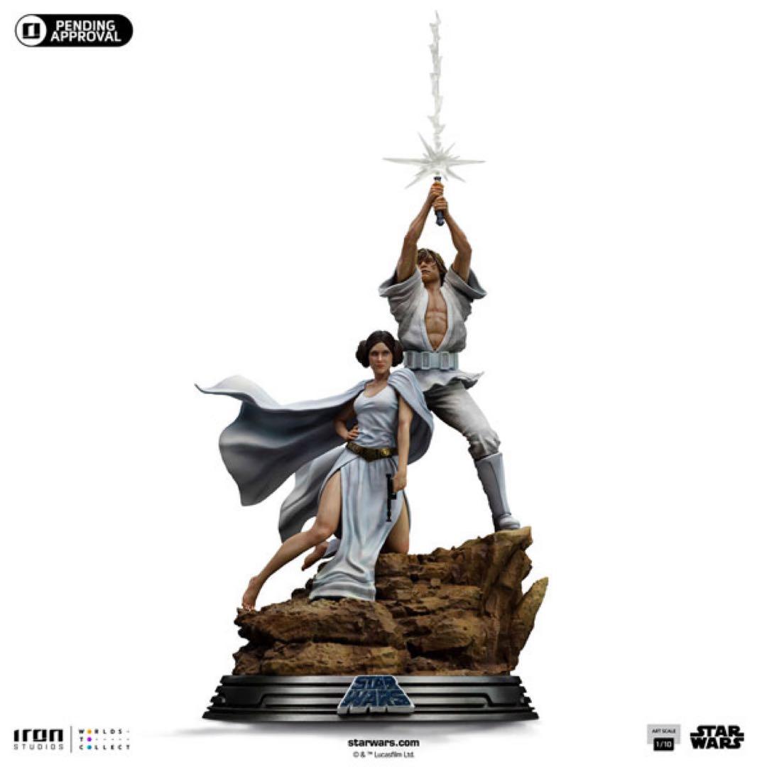 【新品】スター・ウォーズ フィギュア ルーク・スカイウォーカーとレイア・オーガナ