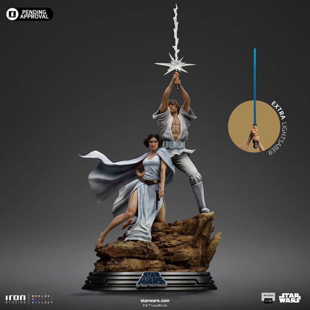 【新品】スター・ウォーズ フィギュア ルーク・スカイウォーカーとレイア・オーガナ