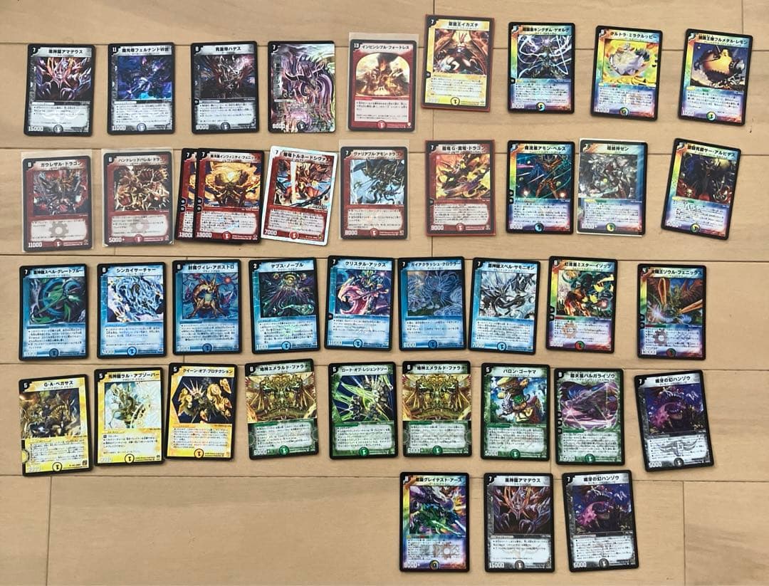 大量デュエマ初期 デュエマ 旧枠 まとめ売り ノーマルカードは1000以上あり