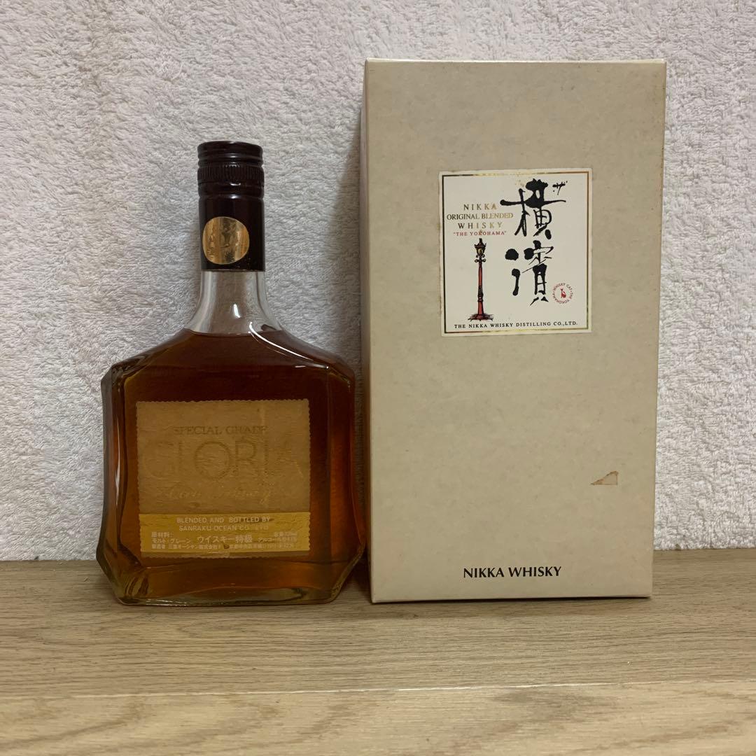 古酒NIKKA WHISKY 横濱 & GLORIA OCEAN2本セット